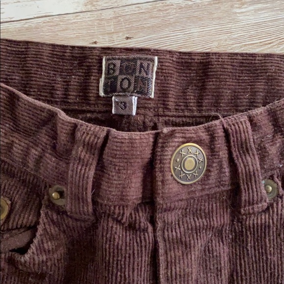 Bonton toddler boy corduroy pants - Picture 2 of 4